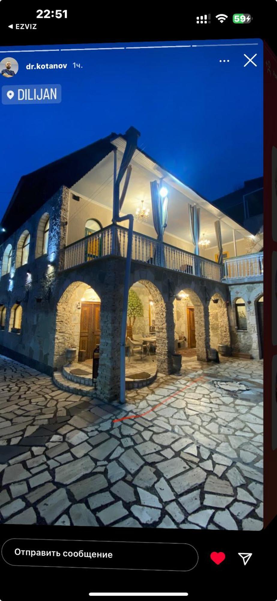 Deghceni Clubhouse Hotell Dilijan Exteriör bild
